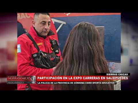 La Policía de Córdoba como Oferta Educativa en la Expo Carreras de Salsipuedes