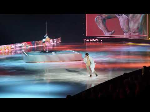 Stéphane Lambiel and Peter Holoda at Art On Ice 2018 Finale