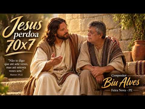 Jesus perdoa 70x7 compositor Biu Alves Feira Nova Pernambuco 