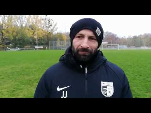 Trainer Enis Dzihic (DJK Bad Homburg) zum 1:1 gegen die SF Friedrichsdorf