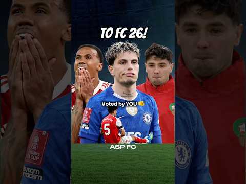 I added a team of players that LOST the MOST AURA this season to FC 26!