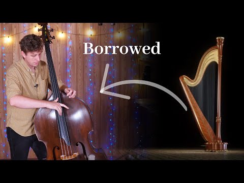 Borrowing from Harpists - Double Bass Harp Harmonics #1