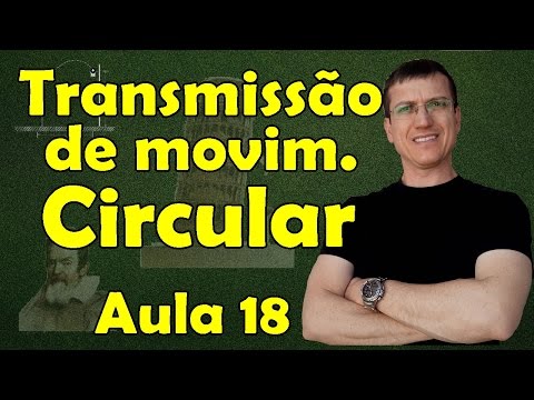 Transmissão de Movimento Circular - Cinemática Escalar - Aula 18 - Porf. Marcelo Boaro