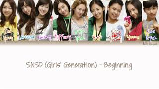 Girls&#39; Generation (SNSD) (소녀시대) - Beginning Lyrics (Han|Rom|Eng|Color Coded) #TBS