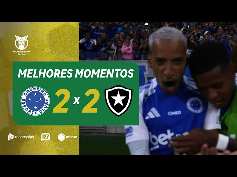 Cruzeiro 2 x 2 Botafogo | Highlights of the 37th Round of the Brazilian Championship