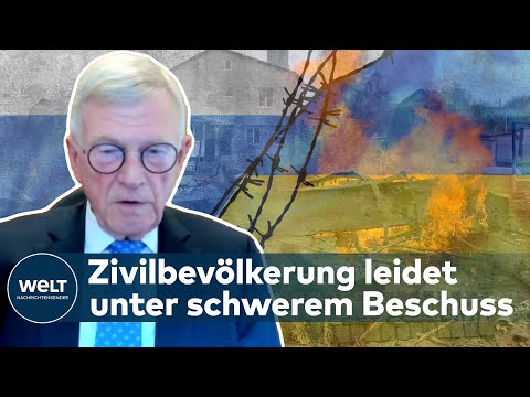 SCHLACHT UM DONBASS: Ex-General Ramms - "Für Russland geht es nur sehr langsam voran" | WELT Analyse