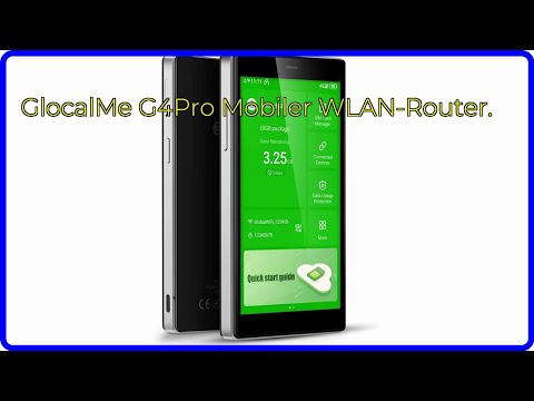 BEWERTUNG (2025): GlocalMe G4Pro Mobiler WLAN-Router.. WESENTLICHE Einzelheiten