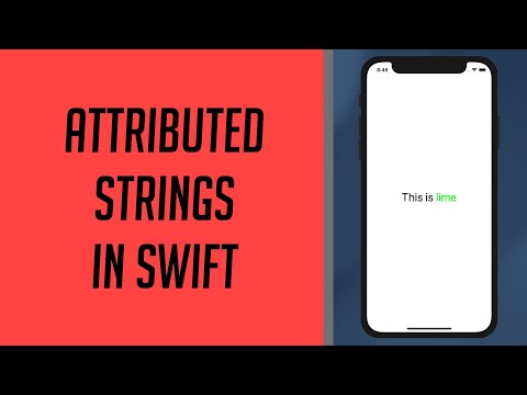 How to use Attributed Strings in Swift