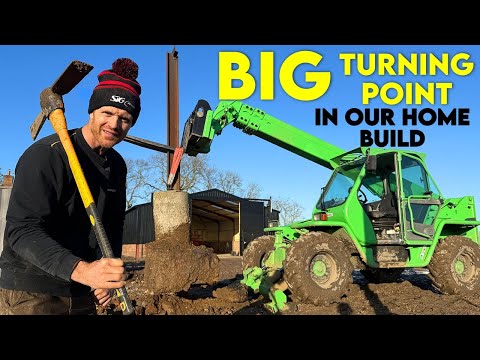 REVEALING Our House Build Plans & The End Of The Old Barn