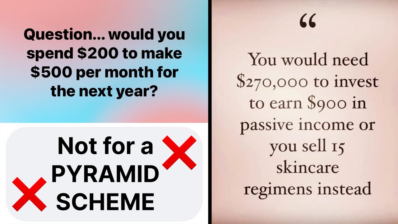 I Won't Join Your PYRAMID SCHEME ~ r/AntiMLM
