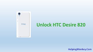 How to Unlock HTC Desire 820 - When Forgot Password