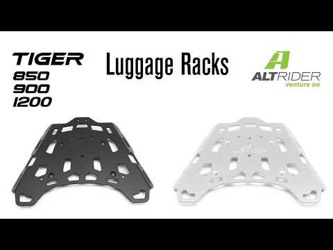 Triumph Tiger 900 Rear Luggage Rack Features: