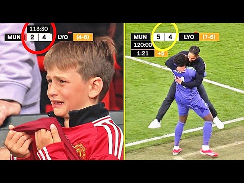Man United Most DRAMATIC Last Minute  Moments Under Amorim!!