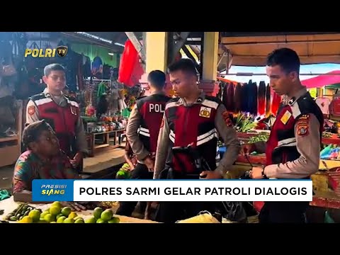 POLRES SARMI GELAR PATROLI DIALOGIS