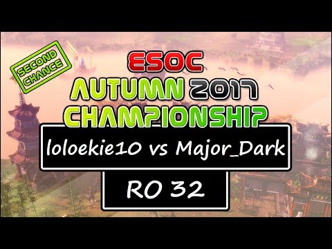 [AoE3] ESOC Second Chance Tournament — RO32: loloekie10 vs Major_Dark