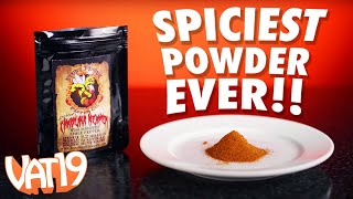 World’s Spiciest Pepper Challenge: Carolina Reaper Powder