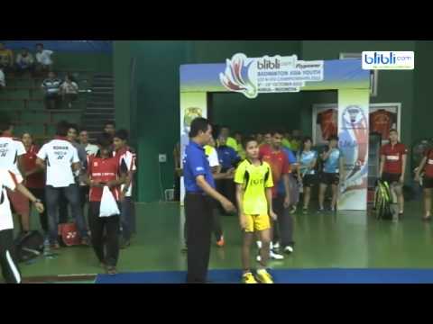 U15 Finals - Gatja (INA) Vs Varma (IND) Part 2