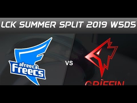 Afreeca Freecs vs GRIFFIN | LCK Summer 2019 W5G1 | FULL GAME