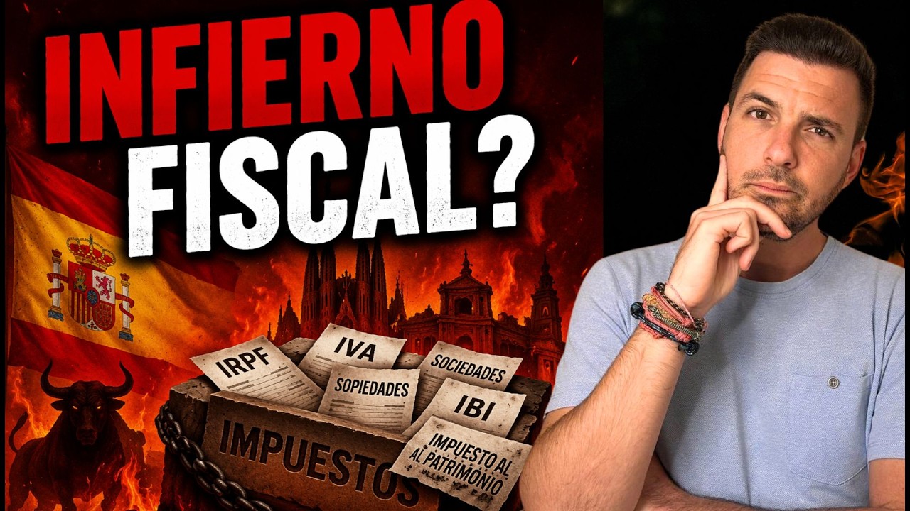 🇪🇸 ¿España es un INFIERNO FISCAL? 💰 Esto es lo que dicen los datos 🤯