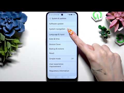 HONOR X7d 5G – How to Access Text Correction Settings