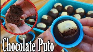 How to make CHOCOLATE PUTO with Cheese | MOIST & FLUFFY | Pinoy Cupcake Recipe| Mrs L.V.C Kitchen