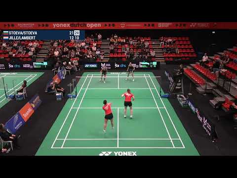 Match point - Stoeva / Stoeva vs Jille / Lambert - WD, SF - Dutch Open 2024
