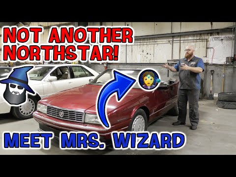 Not another Northstar! The CAR WIZARD introduces you to a '93 Cadillac Allante and MRS. WIZARD!!!
