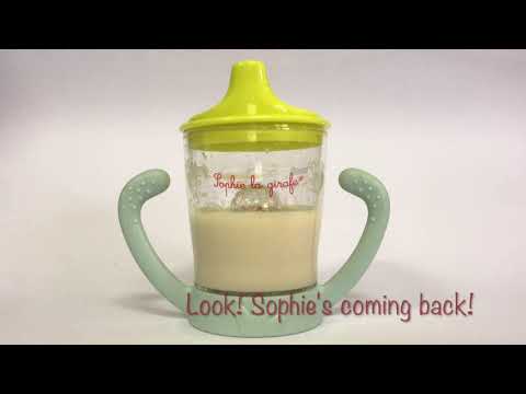 Introducing Sophie la girafe Non-spill Peekaboo Cup