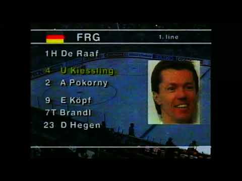 25.4.1991  Ice Hockey World Championship FIN - GER  6-0