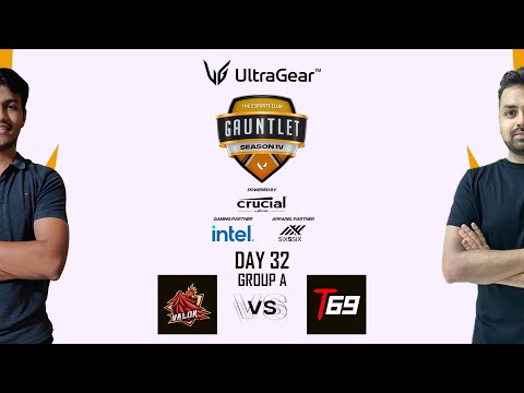 TEAM VALOR (IND) VS TEAM T69 (IND) | TEC GAUNTLET SEASON 4 | GROUP A | DAY 32 | BO3