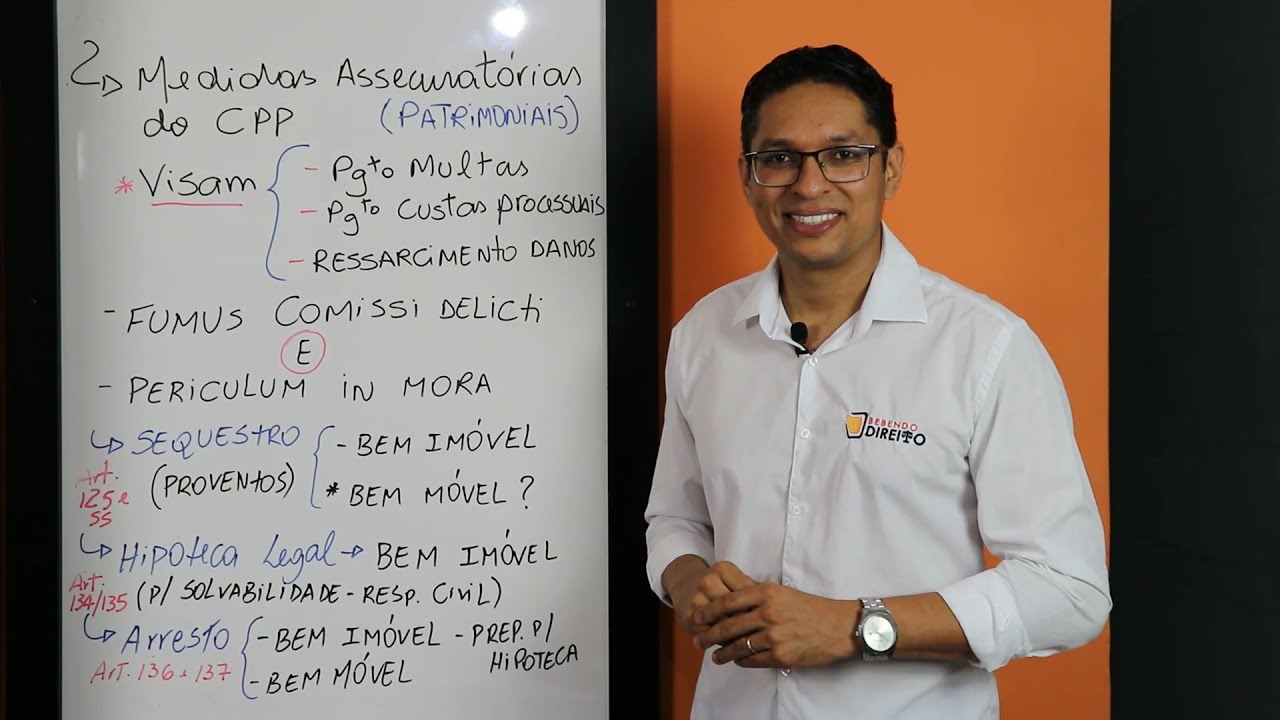 Processo Penal: Medidas assecuratórias no CPP