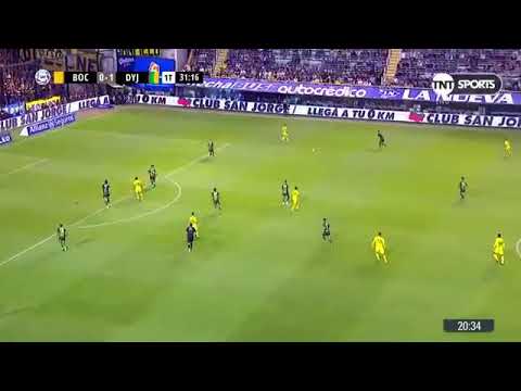 Gol de Bou, Boca 1 - 2 defensa y justicia, Superliga Argentina 2017/2018
