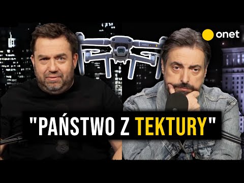 Pół godziny latał dronem nad strategicznym obiektem! "Państwo z tektury"