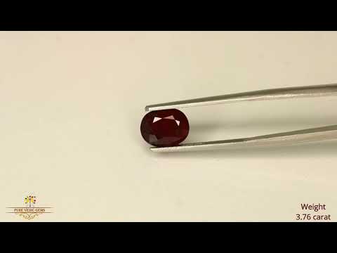 African Ruby 3.76ct. (Luxury) video