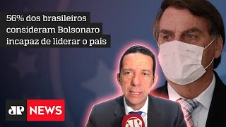 Trindade: Só uma vacinação em massa pode salvar a imagem do presidente Bolsonaro
