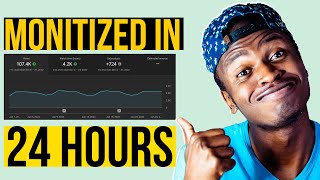 How I got monetization on youtube in 24 hour