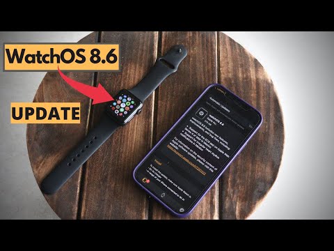 WatchOS 8.6 Update on Apple Watch Series 3 !