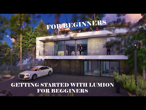 GETTING STARTED WITH LUMION | BEGGINERS WORKING WITH LUMION 8.5 | episode 1 basics of lumion