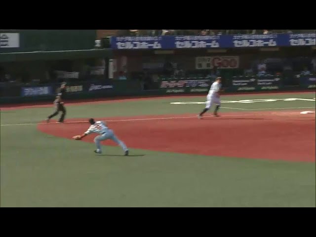 7回裏 イーグルス・またも2アウト満塁で嶋、ジャイアンツ・片岡の好守に阻まれる... 2014/6/15 E-G