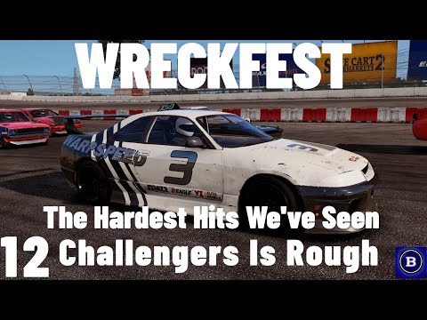 These Guys In Challenger Hit HARD -Wreckfest Career Mode Part 12
