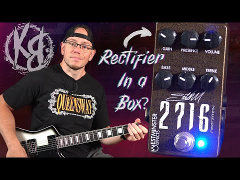 A True Rectifier In A Box? | Westminster Effects 2716 Seth Morrison Signature Distortion Pedal