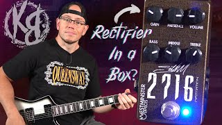 Video thumbnail for A True Rectifier In A Box? | Westminster Effects 2716 Seth Morrison Signature Distortion Pedal by Kyle Bull