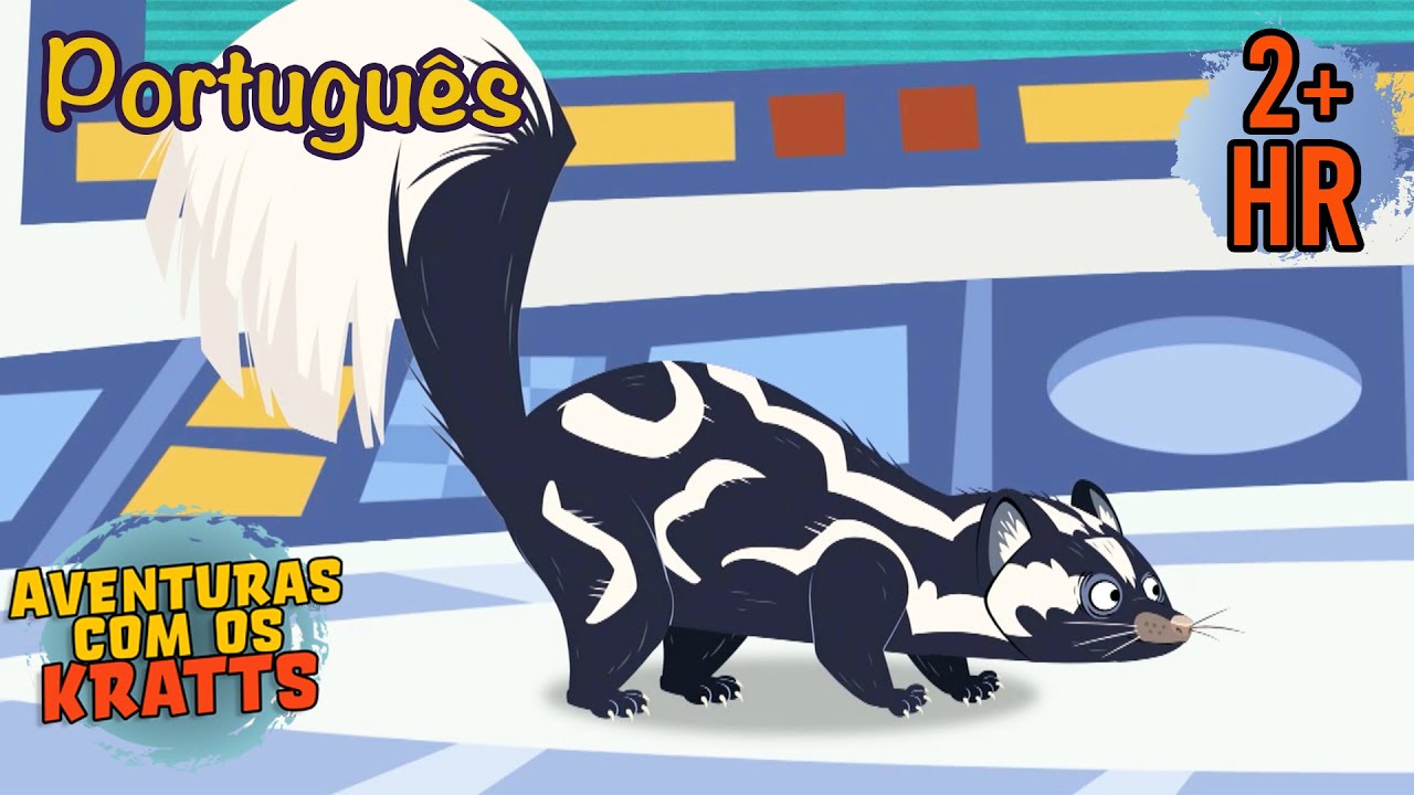 Aventura do Skunk Fedorento [episódios completos] Aventuras com os Kratts