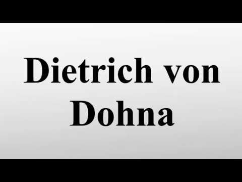 Dietrich von Dohna