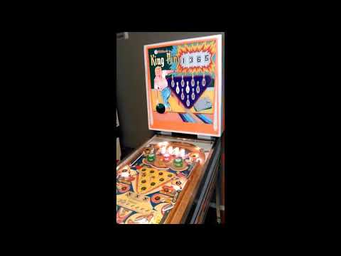 EM-PINMAN's PANDEMONIUM PINBALL - 1962 Williams King Pin Pinball Machine! Gameplay! S2-EP2