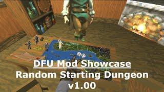 Daggerfall Unity DFU Mod Showcase Random Starting Dungeon v1_00