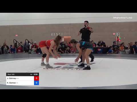 53 Kg Rr Rnd 2 - Jaclyn Dehney, NH Vs Katie Gomez, CA