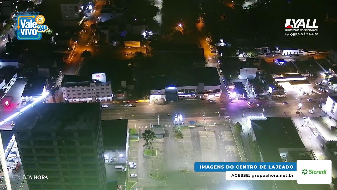 Live webcam view of Alberto Pasqualini Avenue, Lajeado