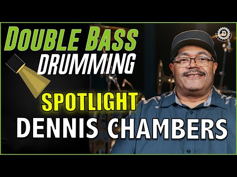 DENNIS CHAMBERS DOUBLE BASS DRUMMING "BRIDGE" TECHNIQUE! Drum Lesson//DRUM DISCIPLINE ACADEMY