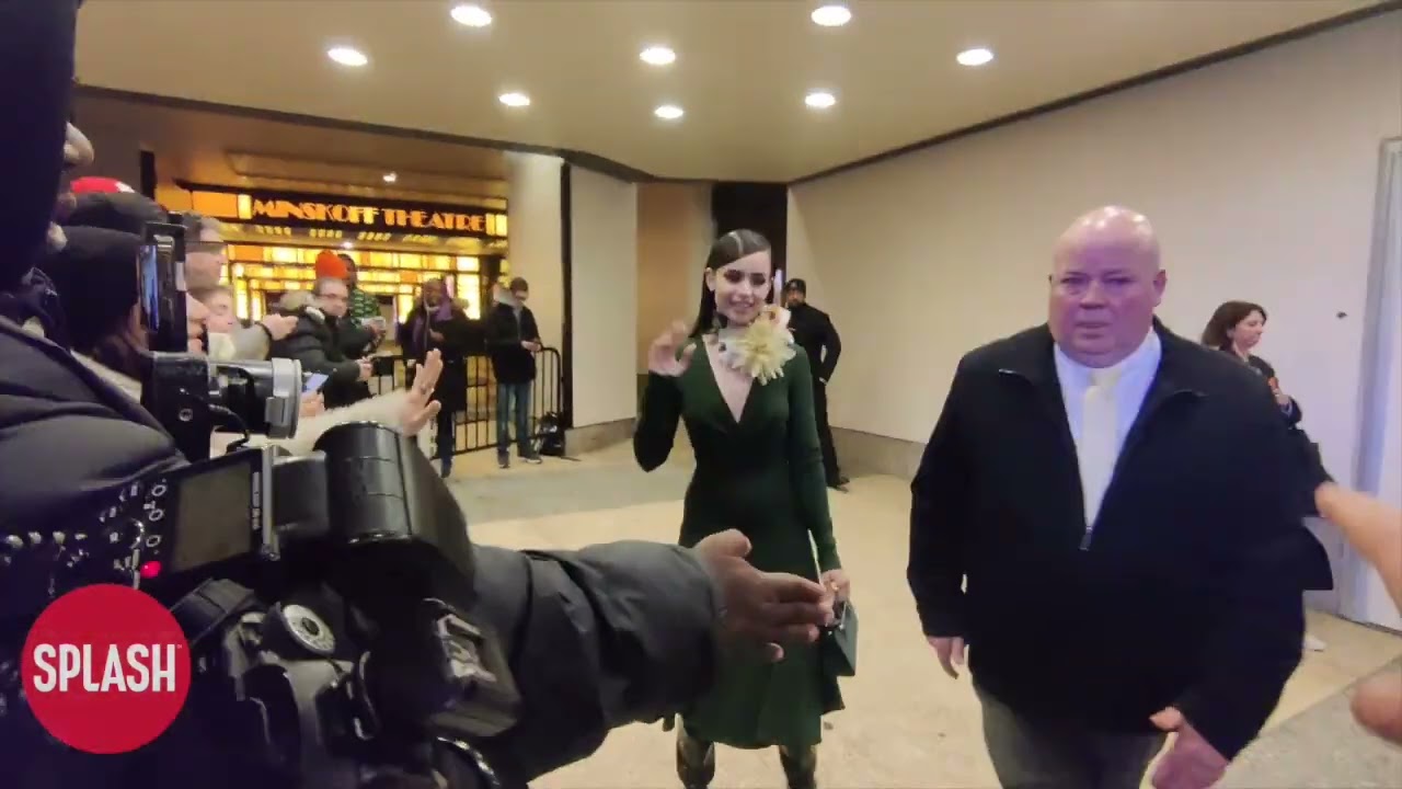 Sofia Carson Stuns In Green Ensemble At CBS Studios In New York City